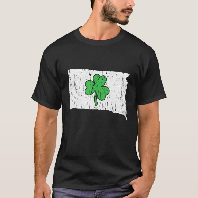 South Dakota State St Patrick S Day South Dakota S T Shirt (Framsida)