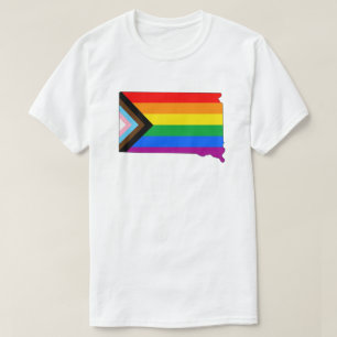 South Dakota State stolthet HBTQ Progress stolthet T Shirt