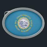 South Dakota Statlig flagga<br><div class="desc">Patriotic South Dakota statlig flagga.</div>
