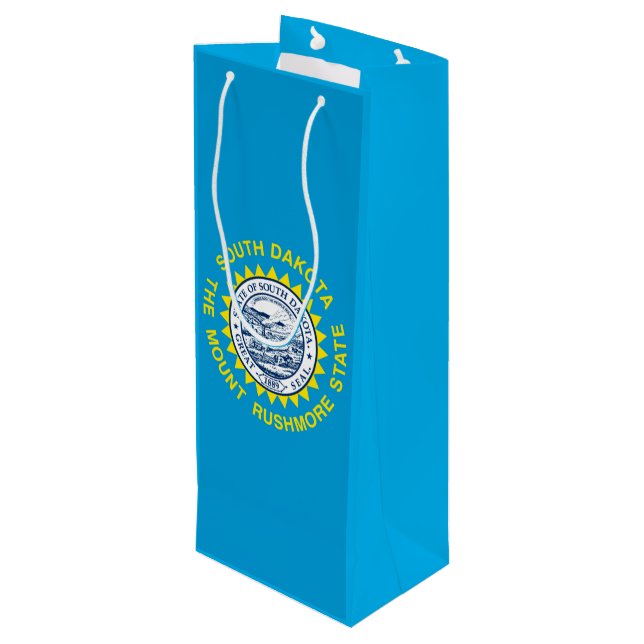 South Dakota Statlig flagga Design (Baksidan Vinklad)