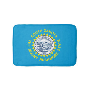 South Dakota Statlig flagga Design Badrumsmatta