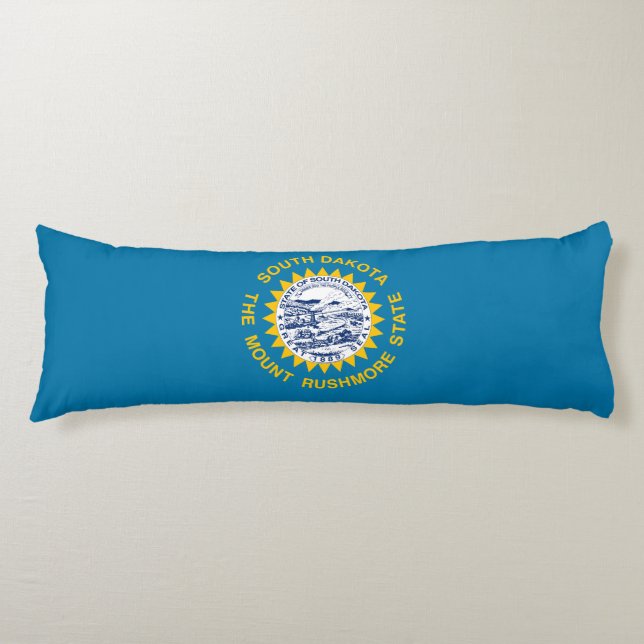 South Dakota Statlig flagga Kroppskudde (Framsidan)