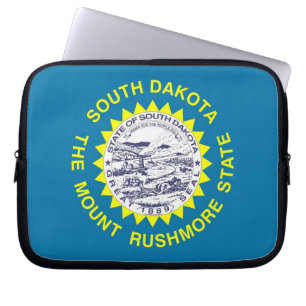 South Dakota Statlig flagga Laptop sleeve