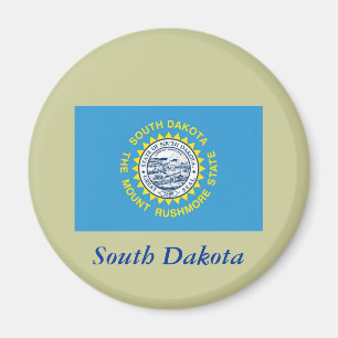 South Dakota statlig flagga Magnet