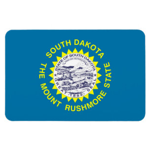 South Dakota statlig flagga Magnet