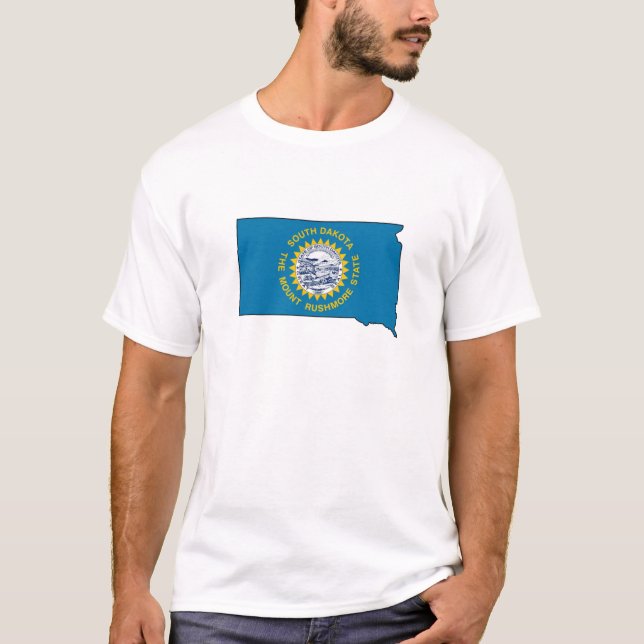 South Dakota T Shirt (Framsida)