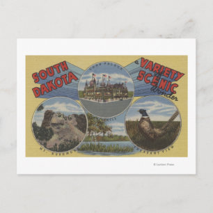 South Dakota - Variety of Scenia Vykort