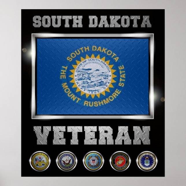 South Dakota Veteran poster (Framsidan)