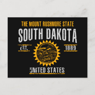South Dakota Vykort