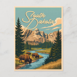South Dakota Vykort