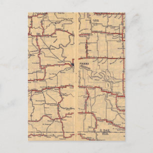 South Dakota Vykort