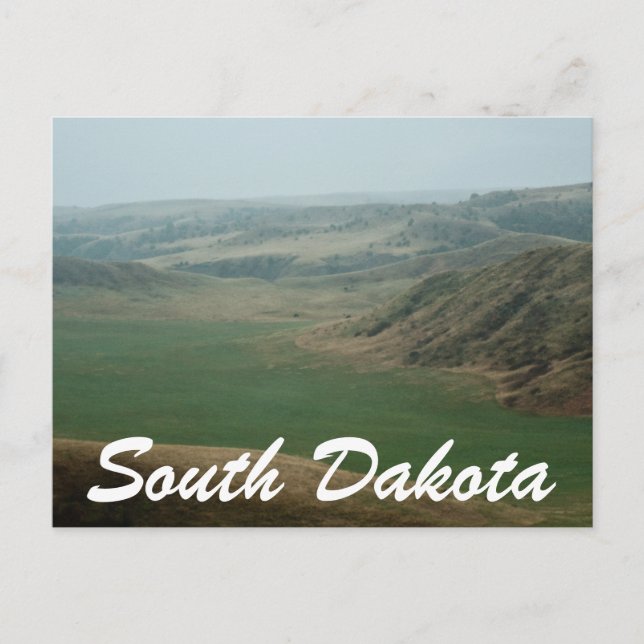SOUTH DAKOTA VYKORT (Framsida)