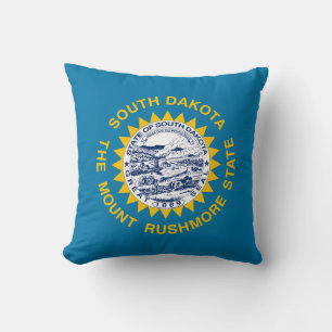 South Dakotas statsflagga Kudde