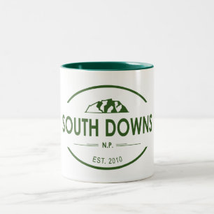 South Downs nationalpark Två-Tonad Mugg