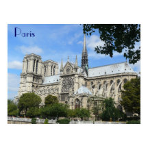 South Facade, Notre Dame Cathedral, Paris, Frankri