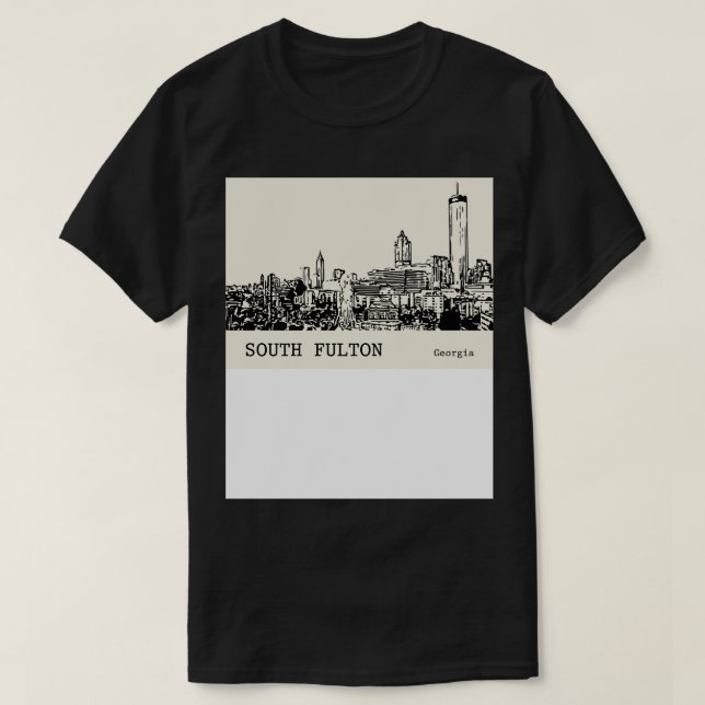 South Fulton Georgia TShirt 2 T Shirt (Design framsida)