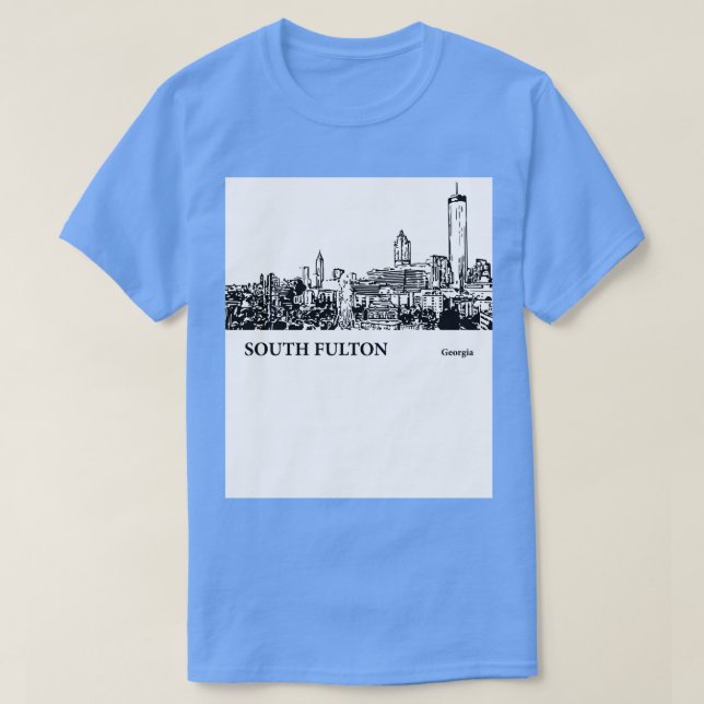 South Fulton Georgia TShirt 3 T Shirt (Design framsida)