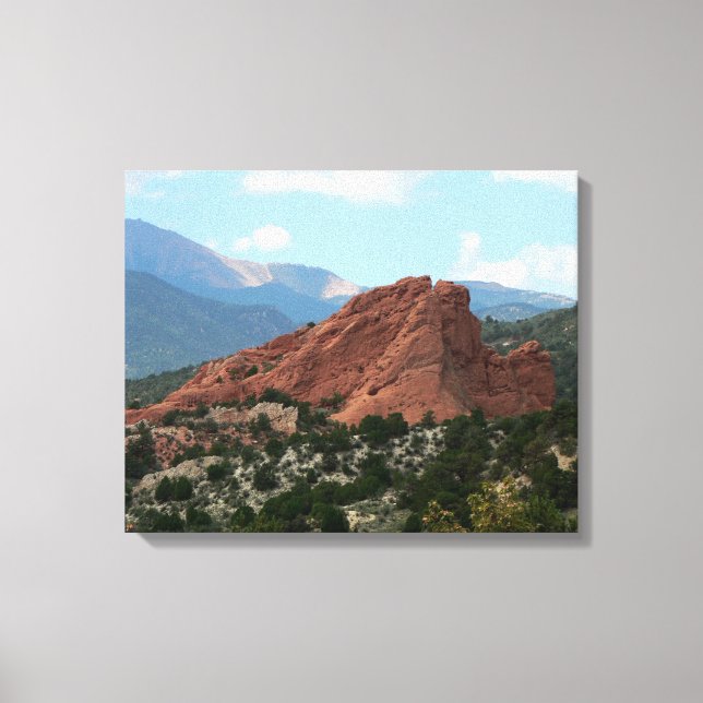 South Gateway Sten, Gods Garden, Colorado Canvastryck (Framsida)