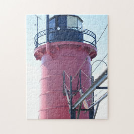 South Haven Lighthouse Bild skapat som en Pussel