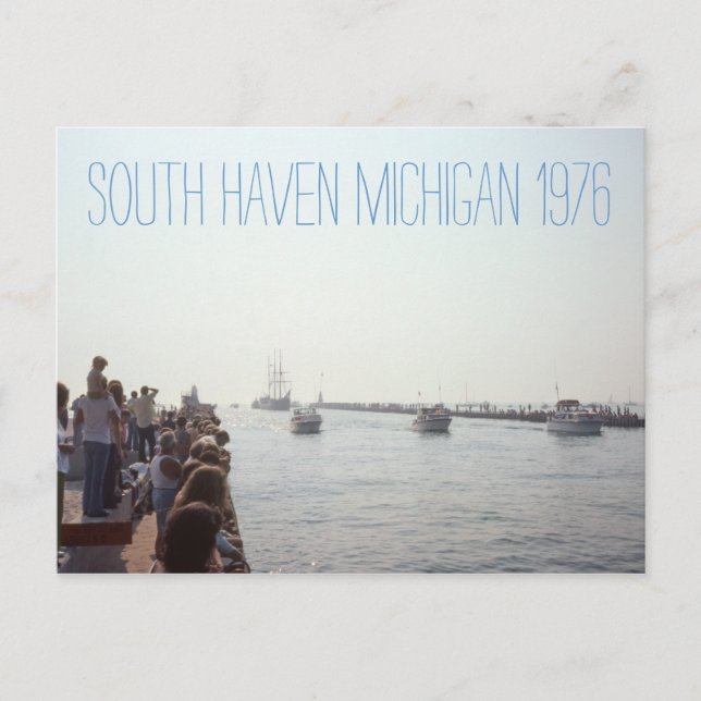 South Haven Michigan 1976 Vykort (Framsida)