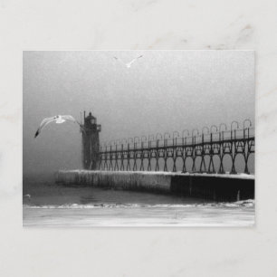 South Haven Michigan Lighthouse Vykort