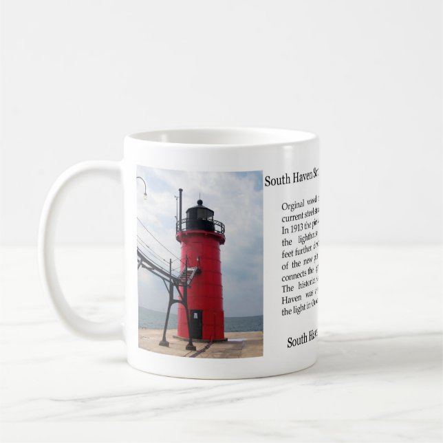 South Haven South Pierhead Light mugg (Vänster)