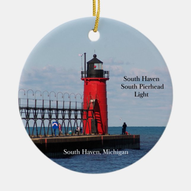 South Haven South Pierhead Light ornament (Framsidan)