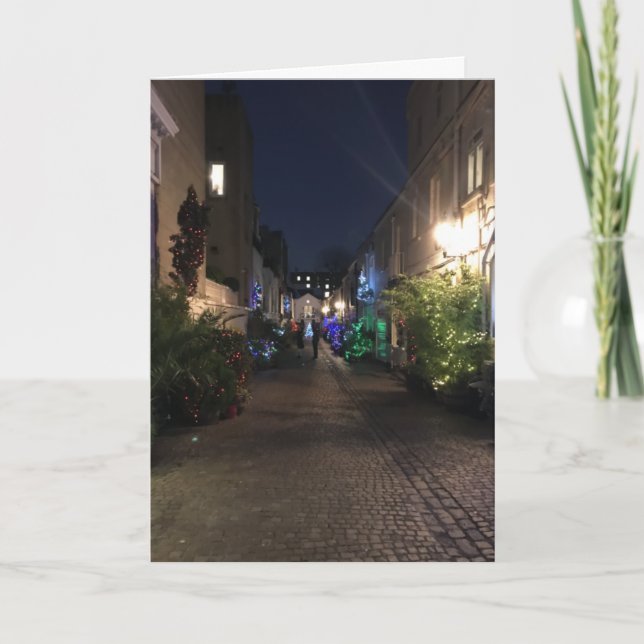South Kensington Mews Houses London, Storbritannie Kort (Framsida)