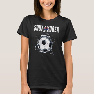 South Korea Soccer Fans - Korean Football In Crack T Shirt