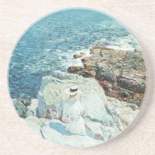 South Ledges, Appledore av Frederick Childe Hassam Underlägg Sandsten
