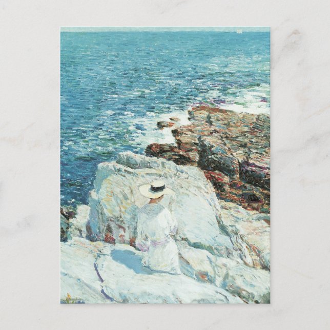 South Ledges, Appledore av Frederick Childe Hassam Vykort (Framsida)