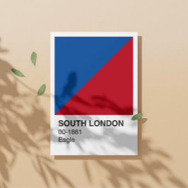 South London Eagle - White Gräns Perfect Poster