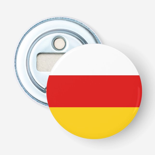 South Ossetia Flag Flasköppnare (Framsidan)