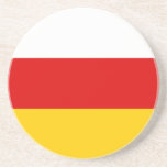 South Ossetia Flag Underlägg<br><div class="desc">Patriotic flag of South Ossetia.</div>