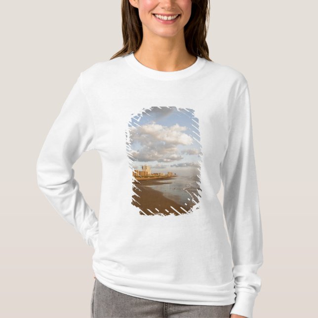 South Padre Island, Texas, USA resorthotell, T-shirt (Framsida)
