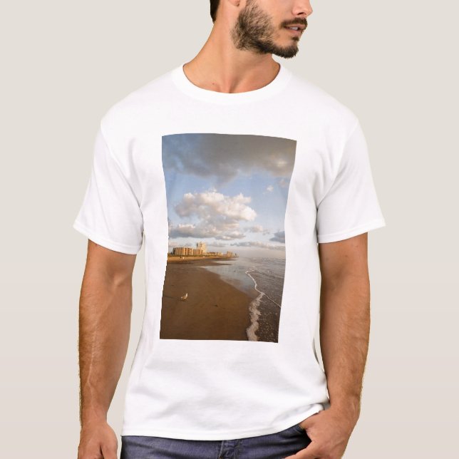 South Padre Island, Texas, USA resorthotell, Tee Shirt (Framsida)