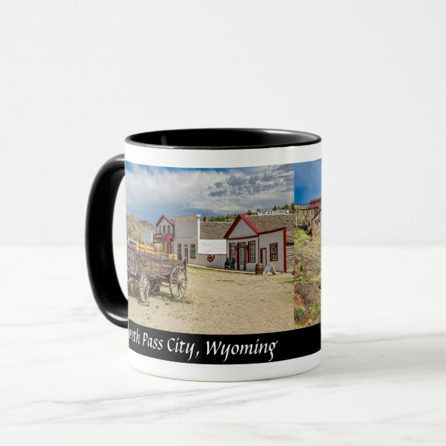 South Pass City, Wyoming - Spökstad - Designer Mugg (Framsida vänster)