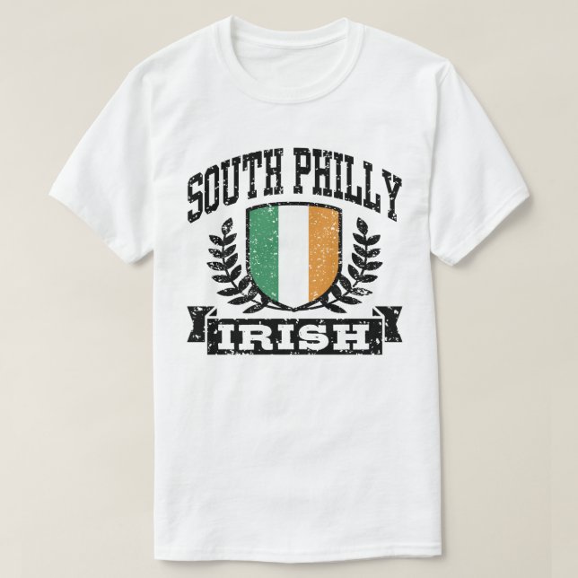 South Philly Irish T Shirt (Design framsida)