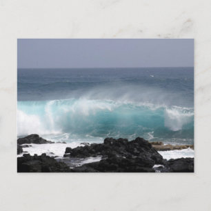 South Point Wave, Hawaii Vykort