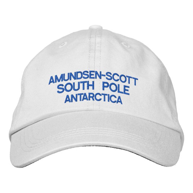 South Pole Embroized Hat Broderad Keps (Framsida)