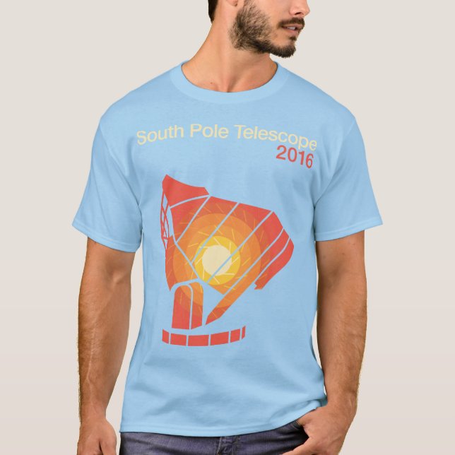 South Pole Telescope 2016 T-Shirt (Framsida)