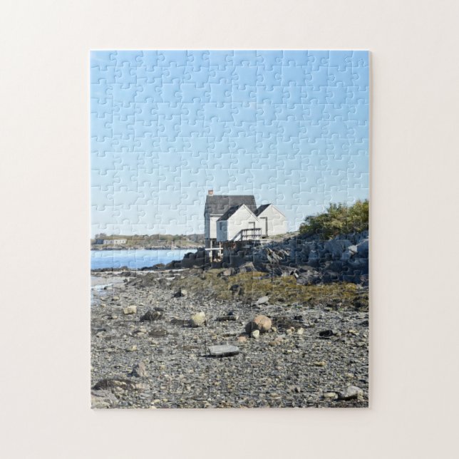 South Portland Maine Kusten ME Beach House Pussel (Vertikal)