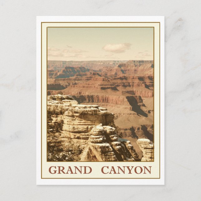 South RIm Vykort (Framsida)