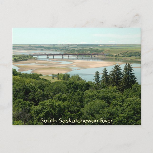 South Saskatchewan River Vykort (Framsida)