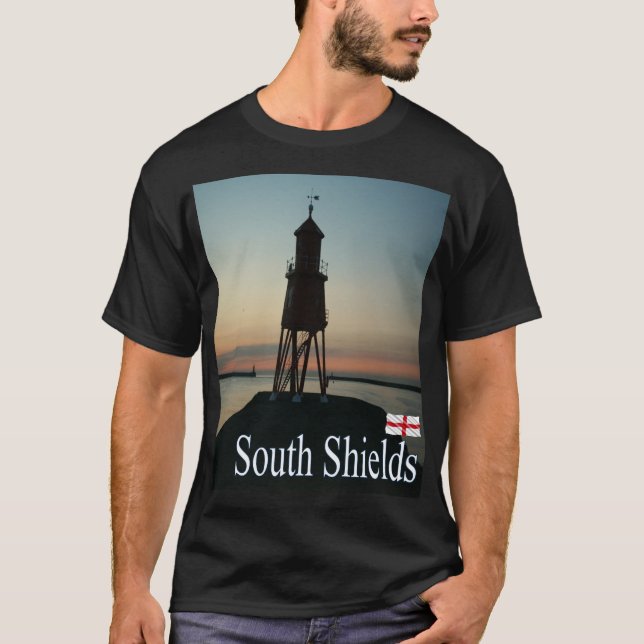 South Shields, England T Shirt (Framsida)