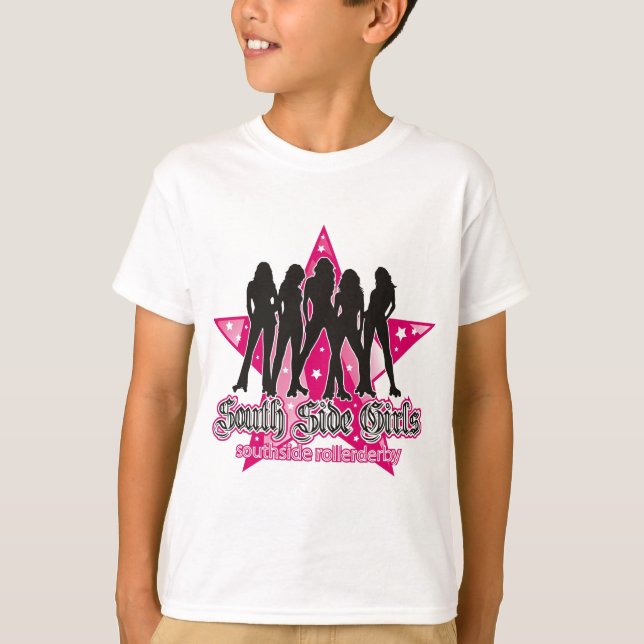 South Side Roller Derby Kids T Shirt (Framsida)