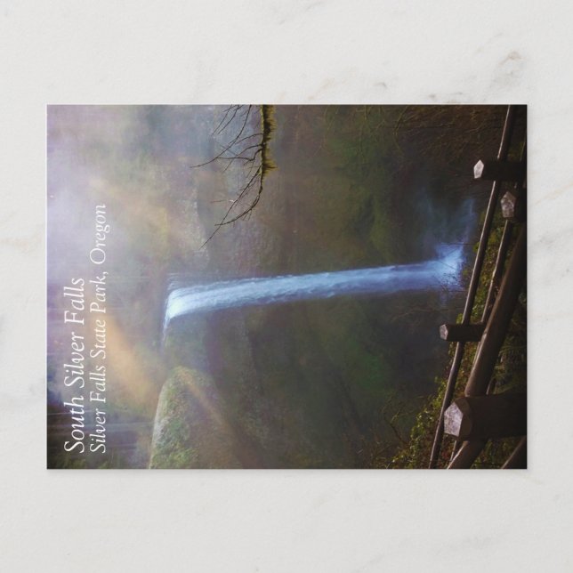 South Silver Falls, ELLER Vykort (Framsida)