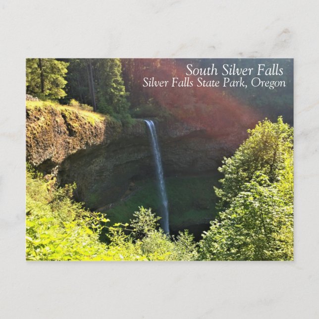 South Silver Falls, ELLER Vykort (Framsida)