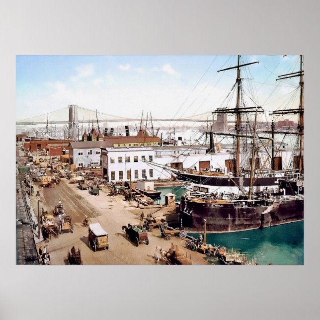 South Street, NYC Poster (Framsidan)