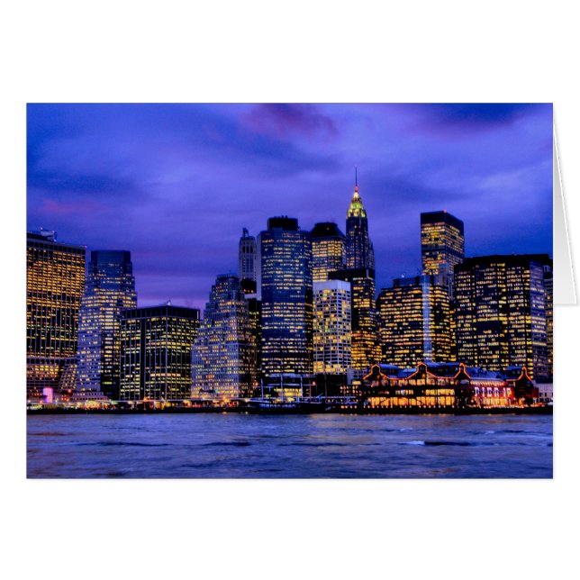 South Street Seaport Hälsningskort (Framsidan Horizontal)